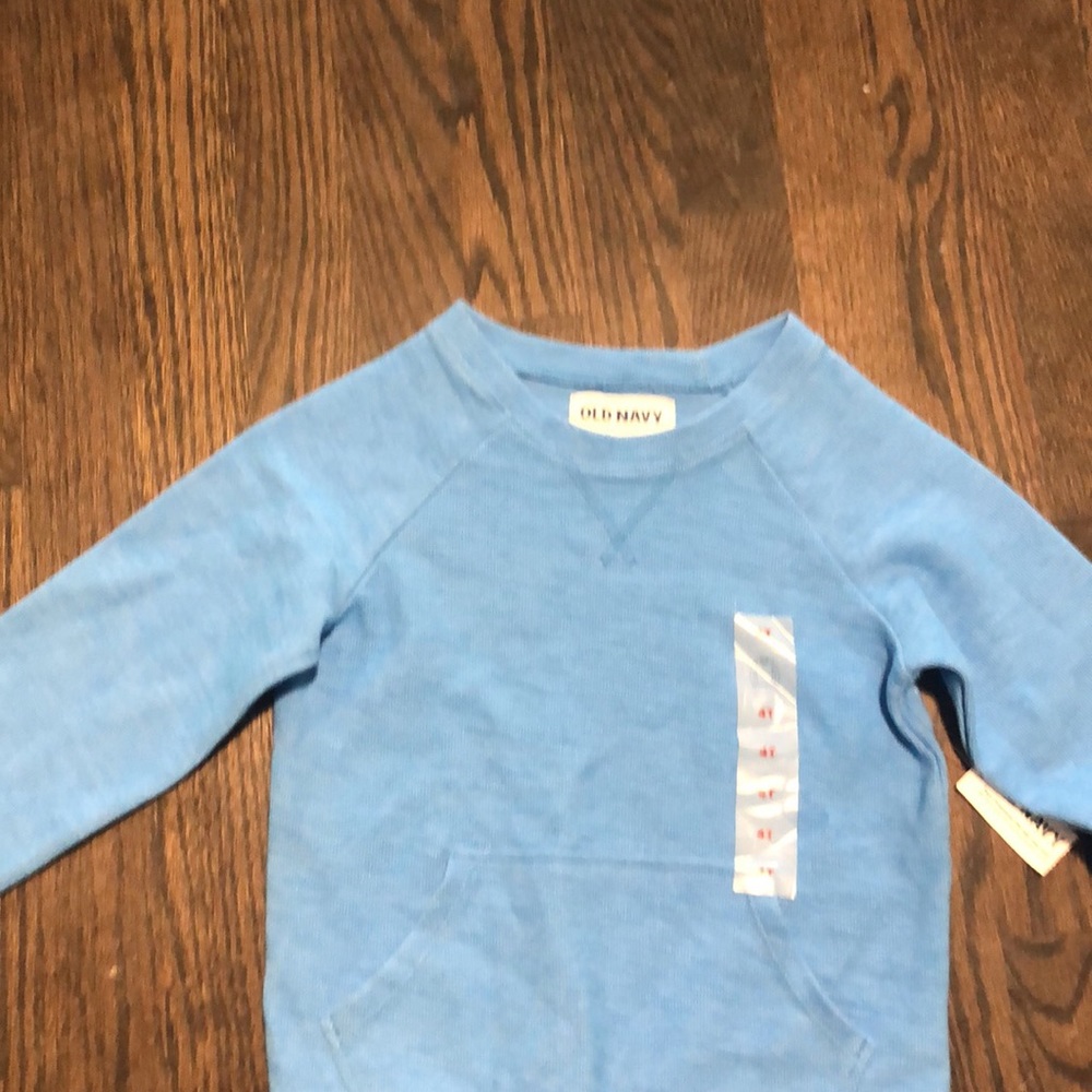 Old Navy sweatshirt blue 4T - Picture 2 of 9